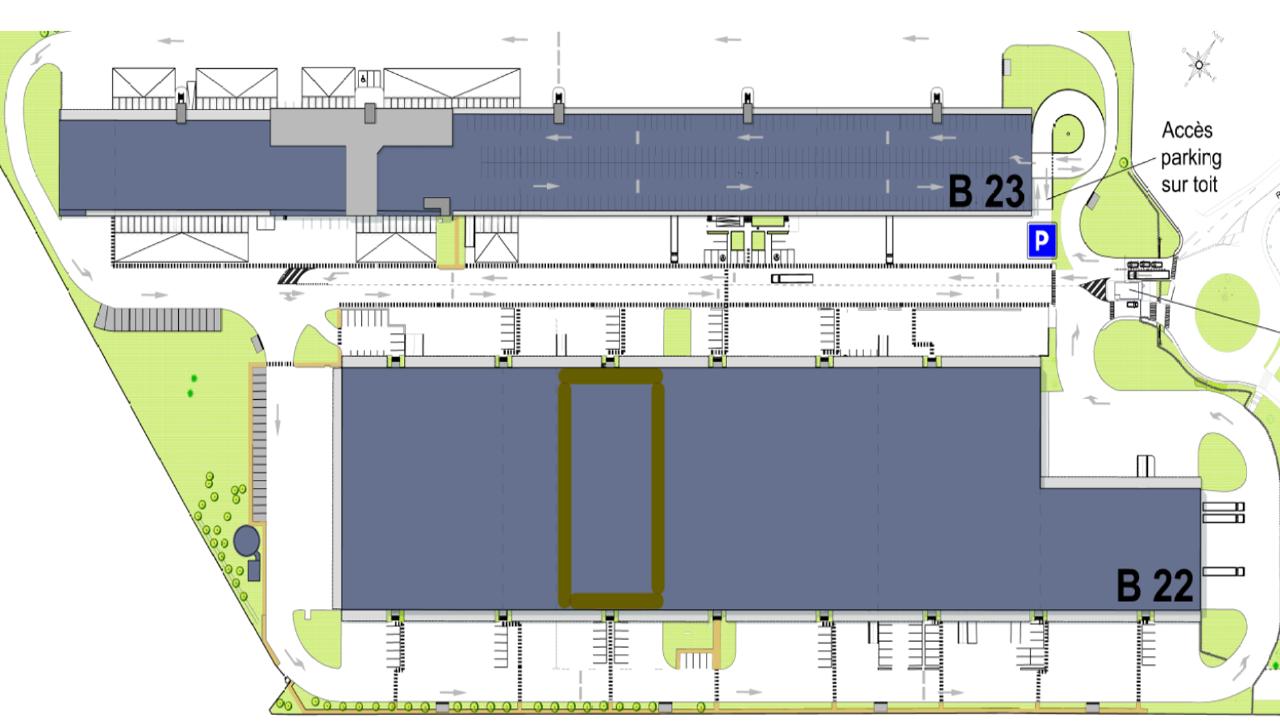 Entrepôt Le Blanc-Mesnil 4433m² Location entrepôt Le Blanc-Mesnil Seine-Saint-Denis OLLOG2309353 2